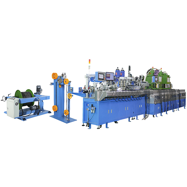 Fully Automatic Wire Cutting/plug Insert Crimping/terminals Crimping/plug Molding Automatic Production Line