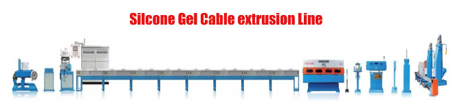 Silcone Gel cable extrusion line solution